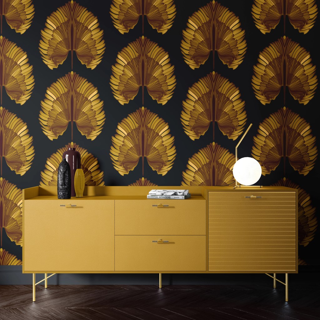 Empress Fan Gold