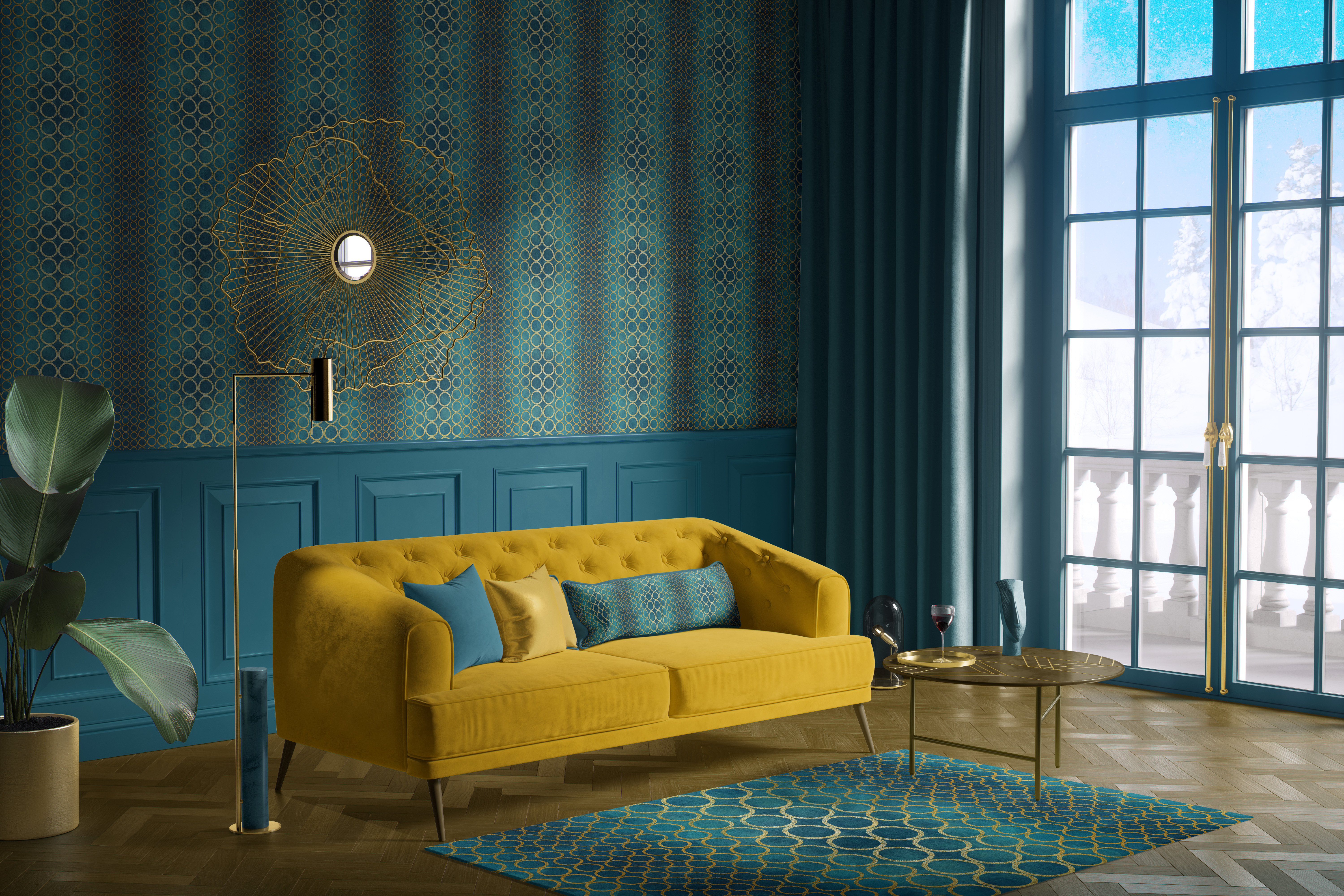 Halo Boulevard Teal - Image 2