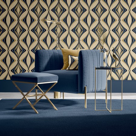 Hourglass Sandy Teal Gold