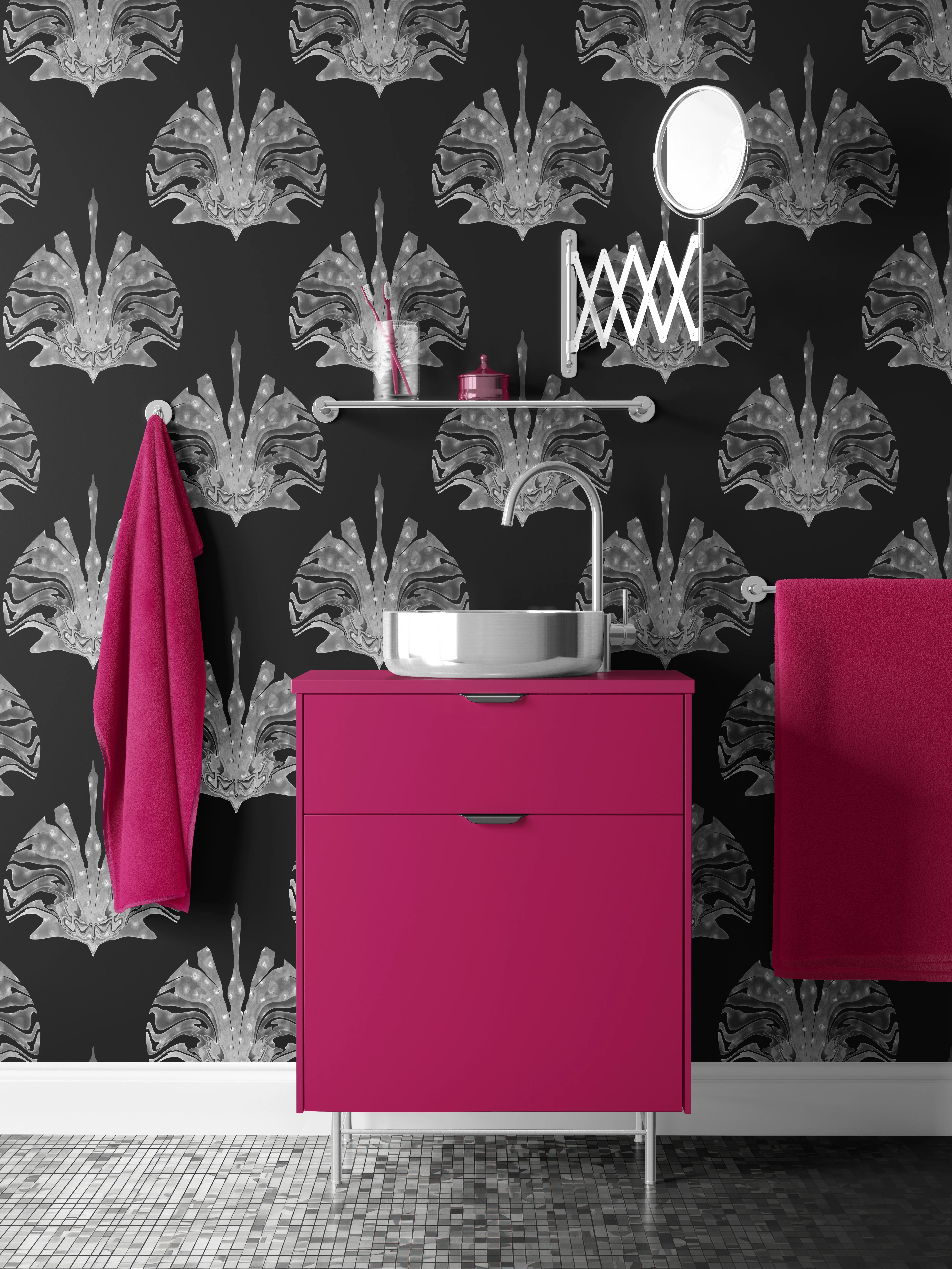 Leopard Crane Silver