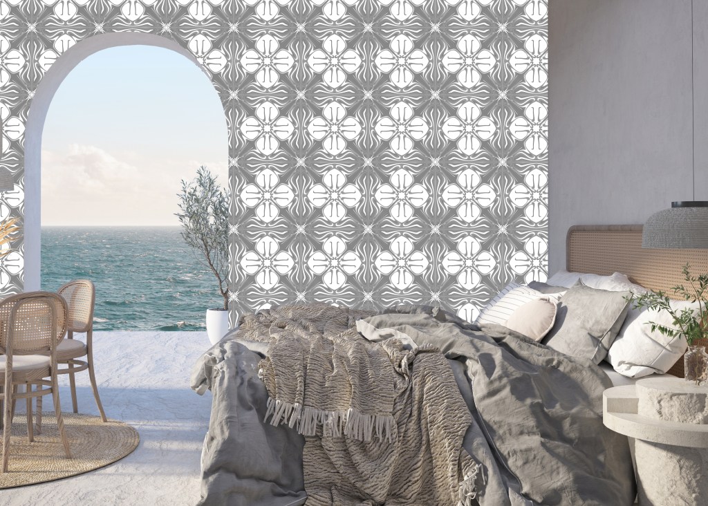 Santorini Tile Fosil (Large)